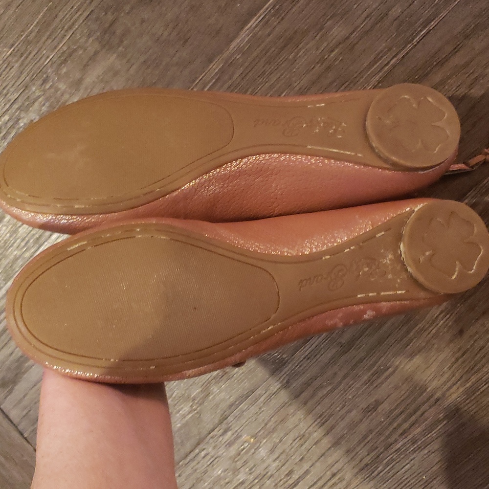 Lucky Brand Shimmering Pink Mary Jane Shoes 7.5 - Picture 5 of 6